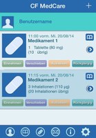 Mukoviszidose: CF MedCare App unterstützt Therapie