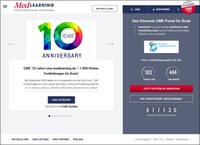 10 Jahre cme.medlearning.de – 1.000 Online-Fortbildungen für Ärzte