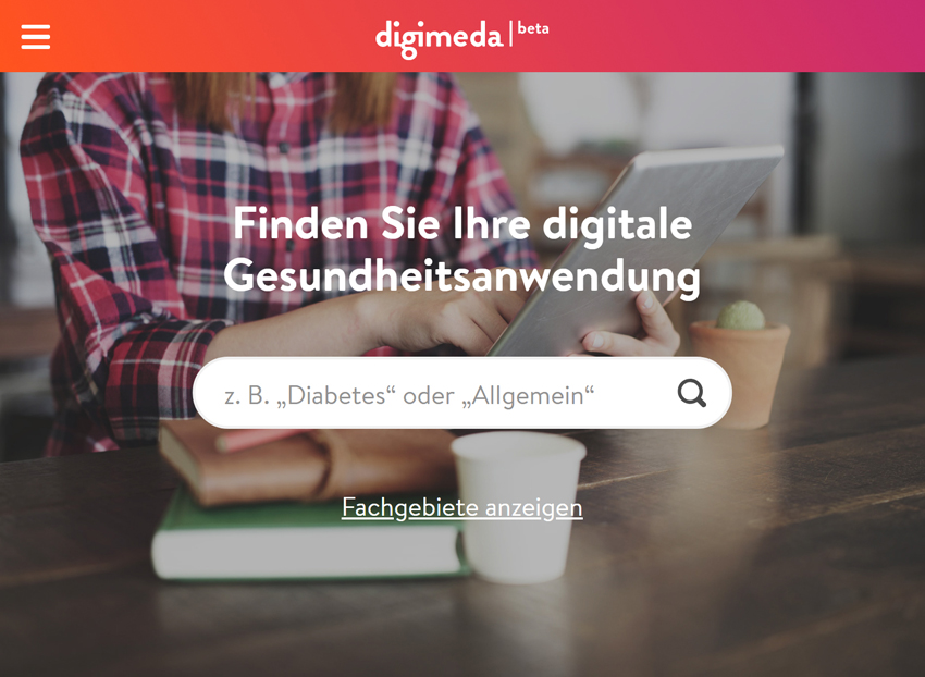 Digimeda.de – die neue Datenbank für digitale Medizin