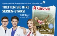 Exklusives Event-Gewinnspiel: Mit Apotheken Umschau und Das Erste die Stars von „In aller Freundschaft – Die jungen Ärzte“ hautnah erleben 