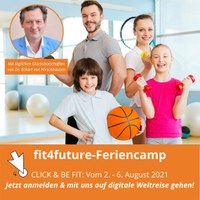 "fit4future"-Feriencamp der DAK-Gesundheit: auf digitaler Weltreise mit Dr. Eckart von Hirschhausen