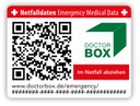 Gesundheits-App DoctorBox ergänzt Angebot durch kostenlosen Notfallsticker 