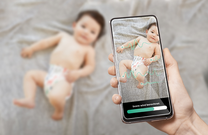 Studie gestartet: Auffällige Bewegungsmuster bei Säuglingen per App erkennen