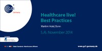 Healthcare live! am 5./6. November 2014 zu Gast im Universitätsklinikum Bonn